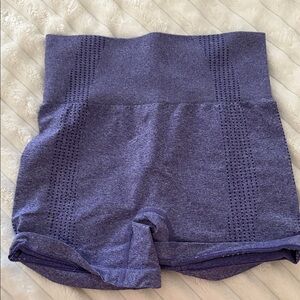 Women's Purple Workout Shorts